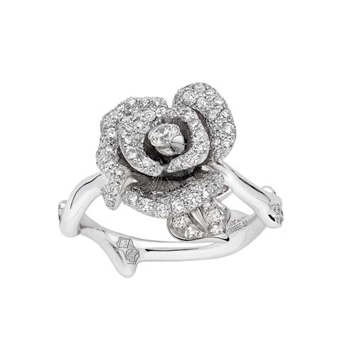dior mini rose ring